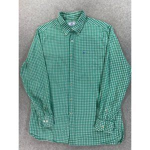 Southern Tide Checked‎ Classic Fit Long Sleeve Button Down Shirt (Men's Large)